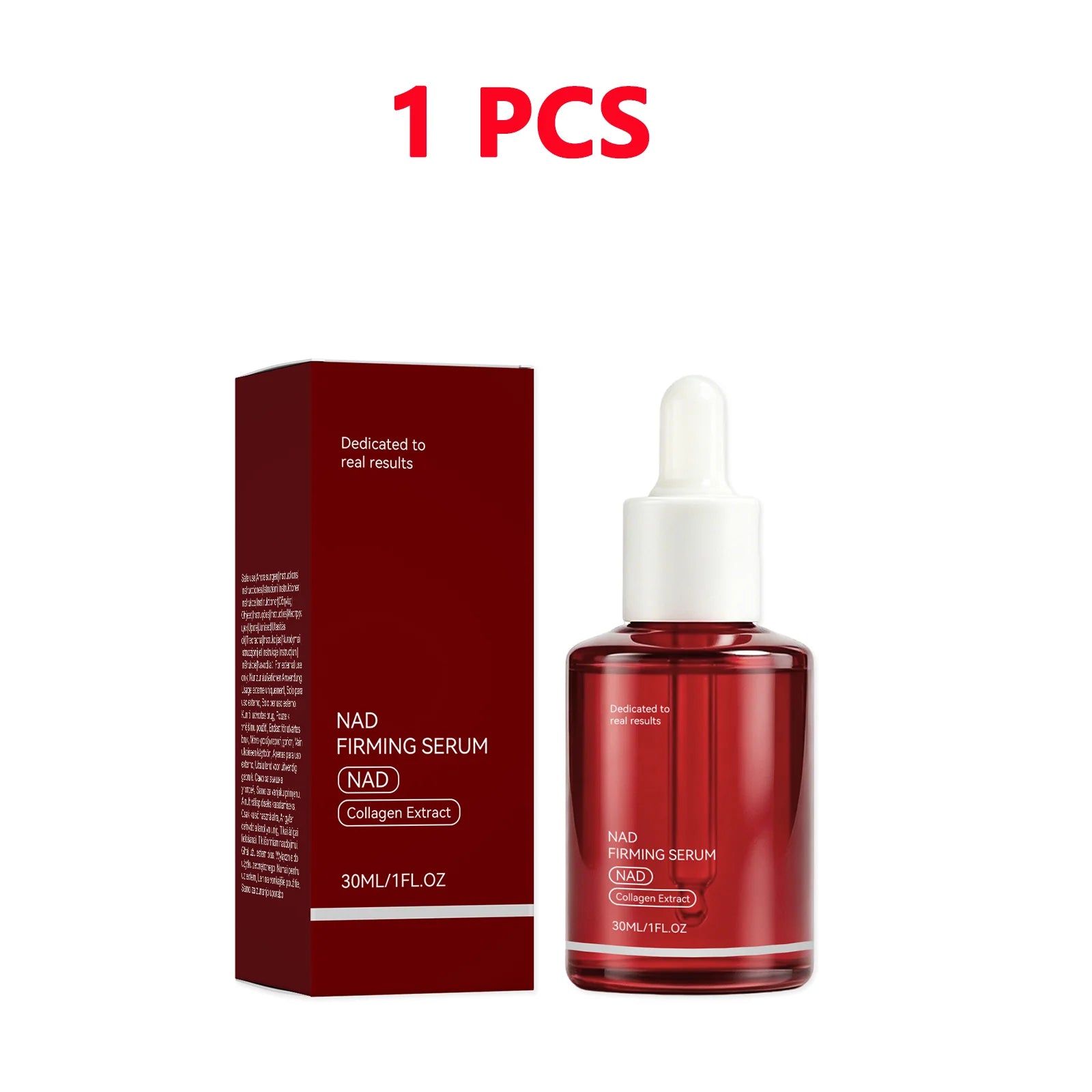 NAD+ Firming Serum Collagen Extract & Peptides Facial Serum Improve Skin Elasticity for Smoother Suitable for All Skin Types30Ml